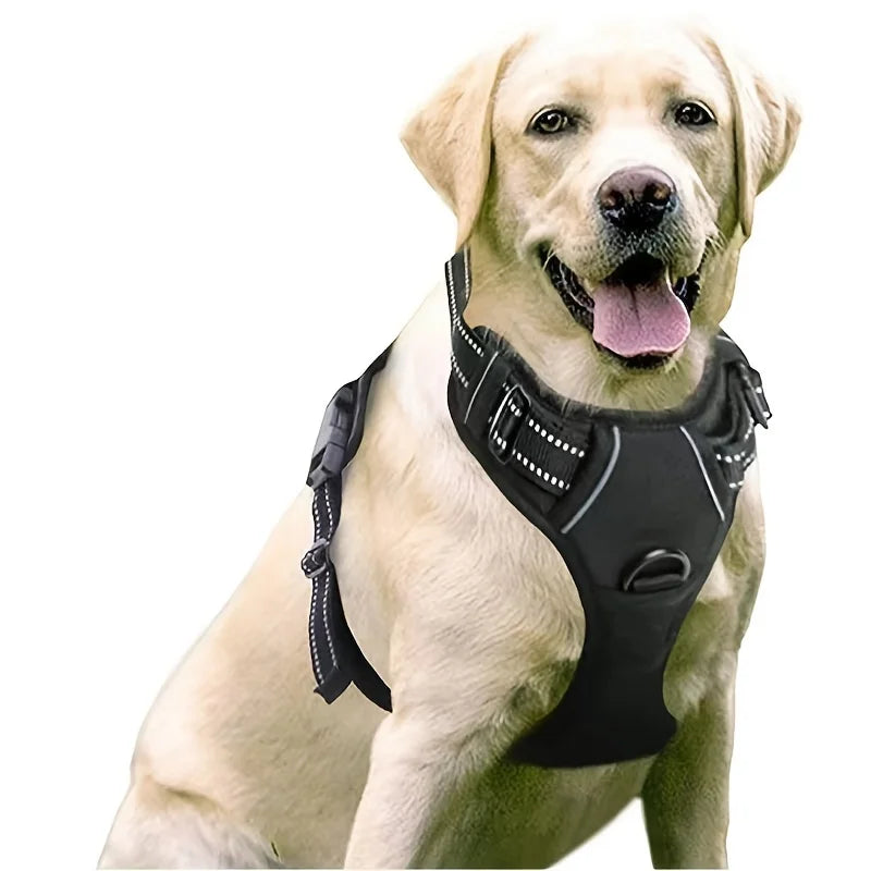 No-Pull Adjustable Dog Harness with Handle