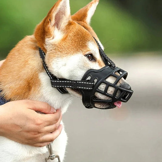 Adjustable Breathable Dog Basket Muzzle - The Urban Paw Company