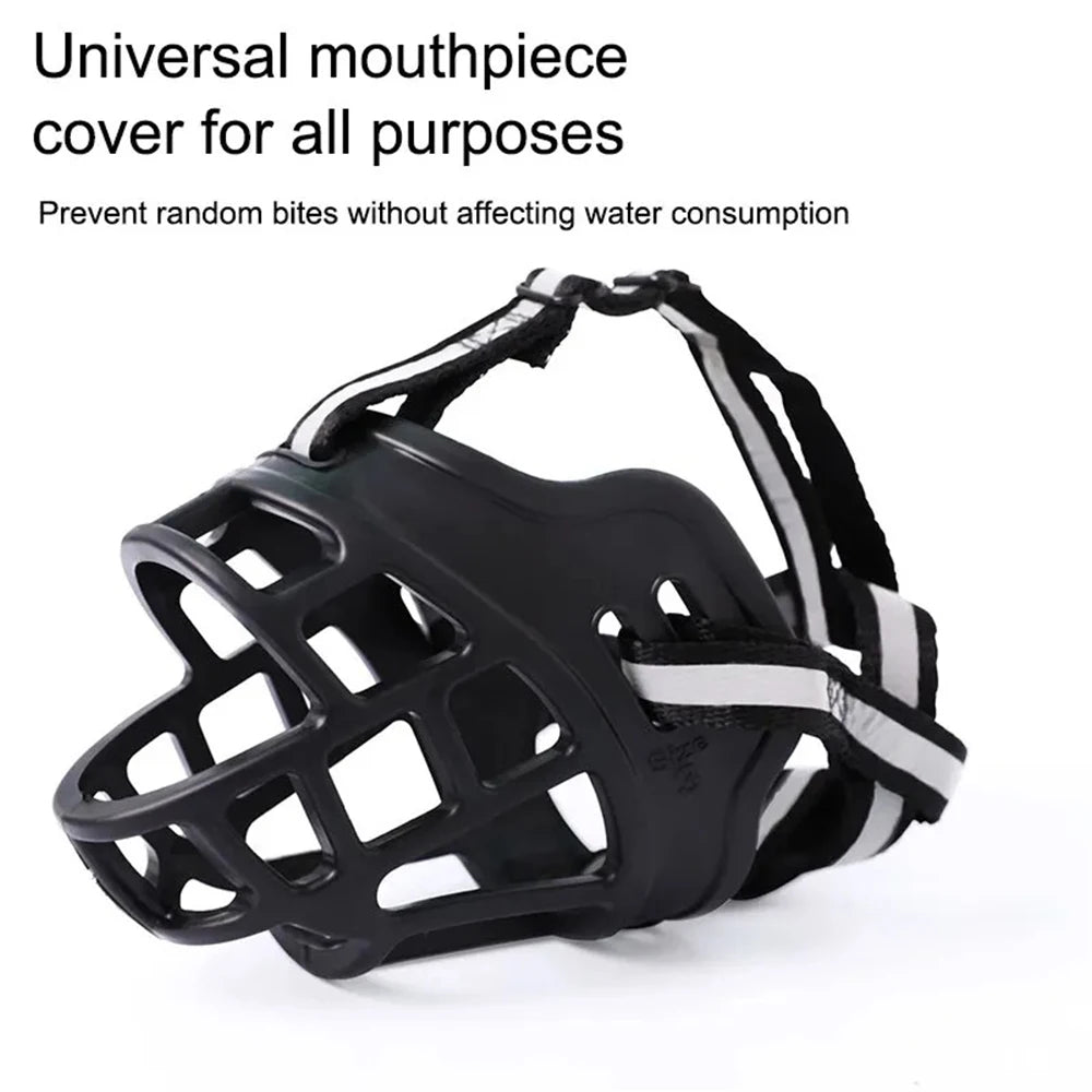 Adjustable Breathable Dog Basket Muzzle - The Urban Paw Company