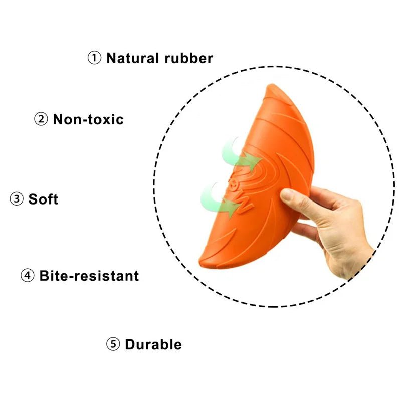 Bite-Resistant Flying Disc Dog Toy - The Urban Paw Company