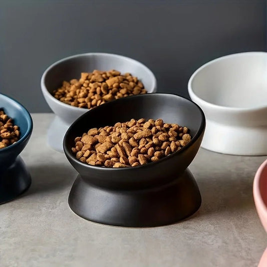 Ceramic Cat Food Bowl Series - The Urban Paw Company